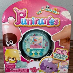 Punirunes Interactive Digital BFF Portable Electronic Toy, Blue, BNIB